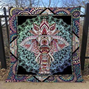 Hippie Quilt Blanket Ver 14  Quilt